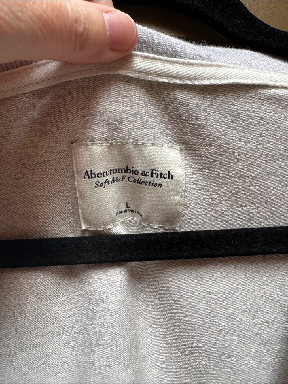 Abercrombie & Fitch Sweater Vest soft AF oversized large - Picture 3 of 4